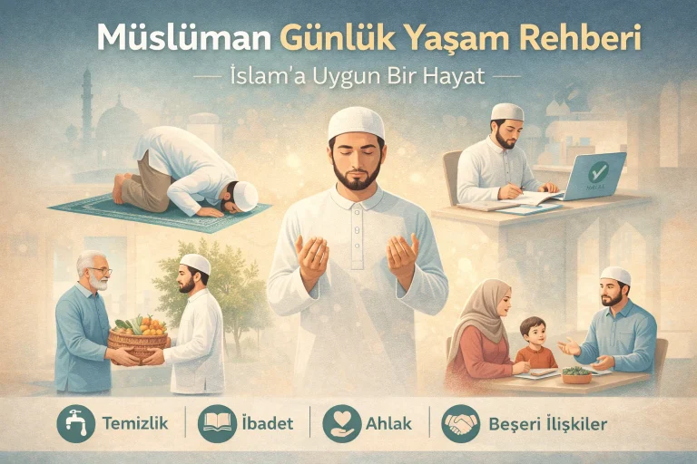 Müslüman Günlük Yaşam Rehberi: İslam’a Uygun Bir Hayat Nasıl Yaşanır?