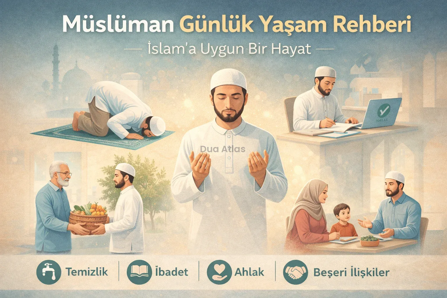 Müslüman Günlük Yaşam Rehberi: İslam’a Uygun Bir Hayat Nasıl Yaşanır? 1 Müslüman Günlük Yaşam Rehberi: İslam’a Uygun Bir Hayat Nasıl Yaşanır?