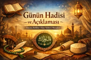 Günün Hadisi ve Açıklaması: Hayata Rehber Olan Nebevî Mesajlar