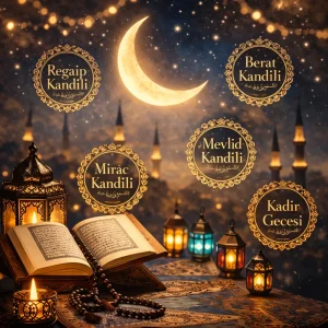 Kandil Geceleri ve Anlamları: İslam’da Kandil Gecelerinin Önemi, Fazileti ve Hikmeti