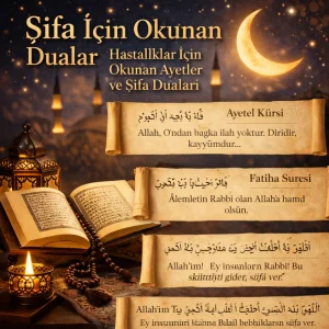 Şifa İçin Okunan Dualar: Hastalıklar İçin Okunan Ayetler ve Şifa Duaları