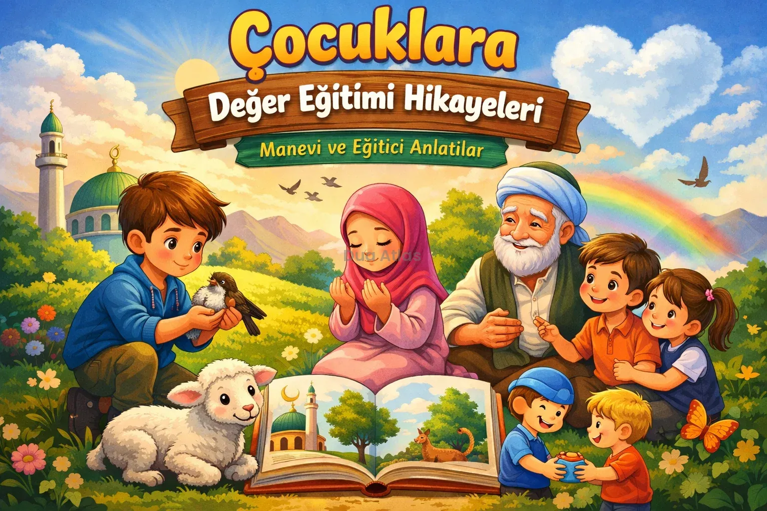Çocuklara Değer Eğitimi Hikayeleri: Manevi ve Eğitici Anlatılar 1 Çocuklara Değer Eğitimi Hikayeleri: Manevi ve Eğitici Anlatılar