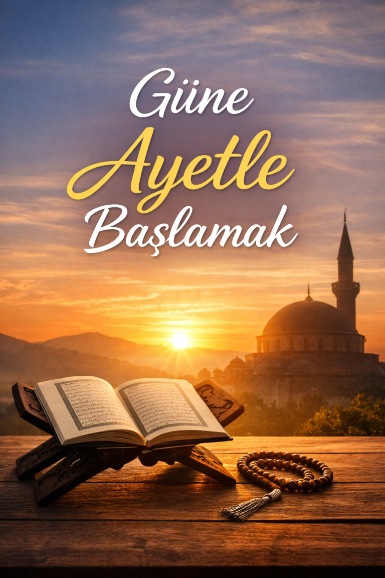 Güne Ayetle Başlamak: Kur’an Ayetleriyle Manevi Bir Başlangıç