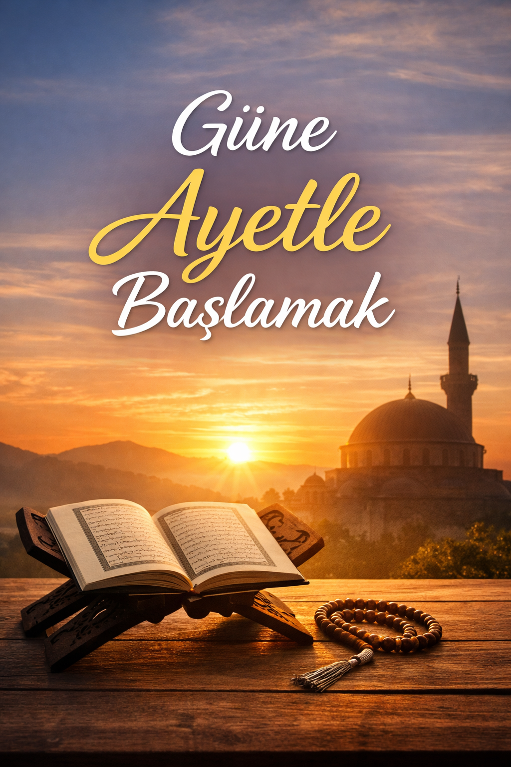 Güne Ayetle Başlamak: Kur’an Ayetleriyle Manevi Bir Başlangıç