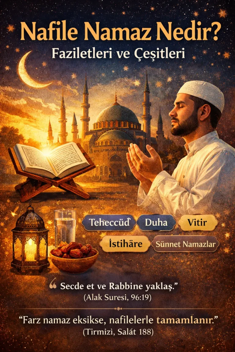Nafile Namaz Nedir? Faziletleri ve Çeşitleri