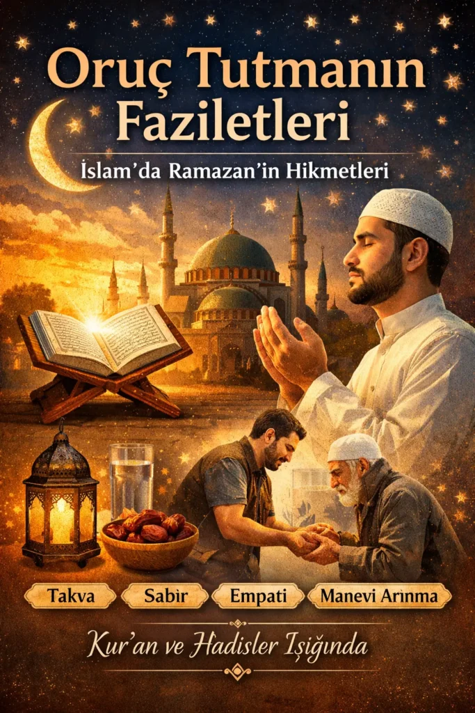 Oruç Tutmanın Faziletleri: İslam’da Ramazan ve Hikmetleri 5 Oruç Tutmanın Faziletleri: İslam’da Ramazan ve Hikmetleri